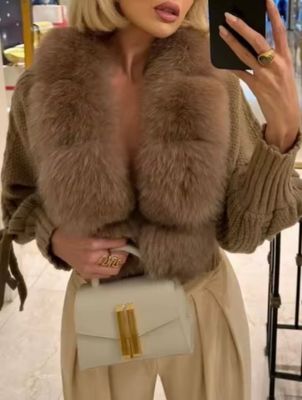 Fur Cardigan