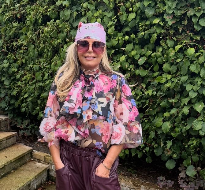 Head / Neck Scarf (wine)