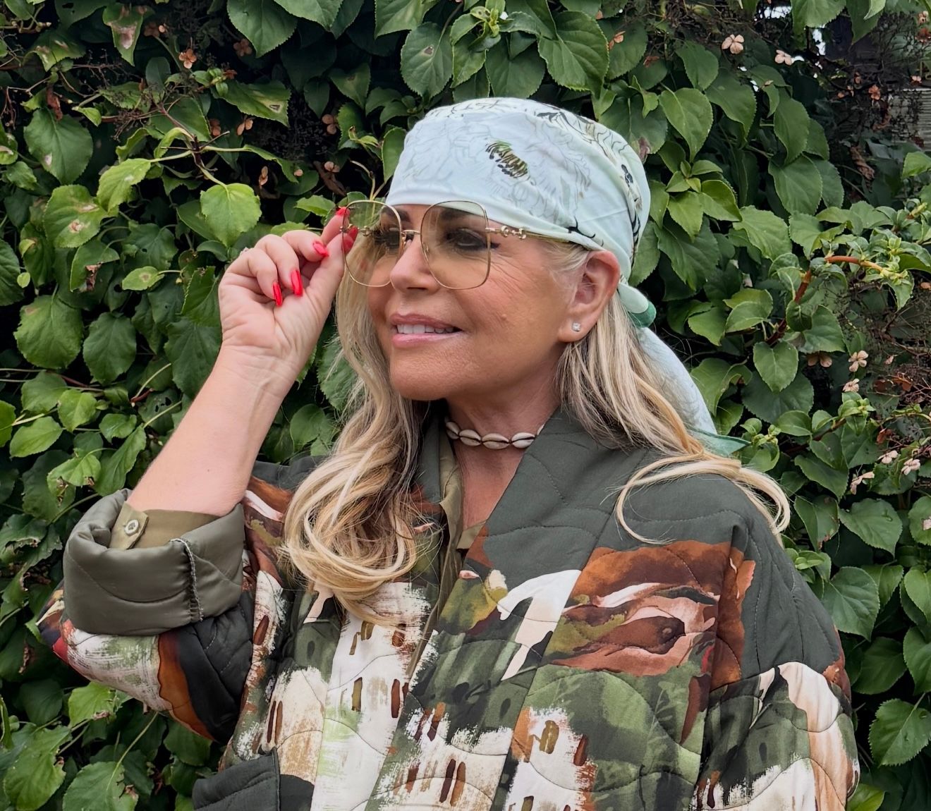 Head / Neck Scarf  ( green)