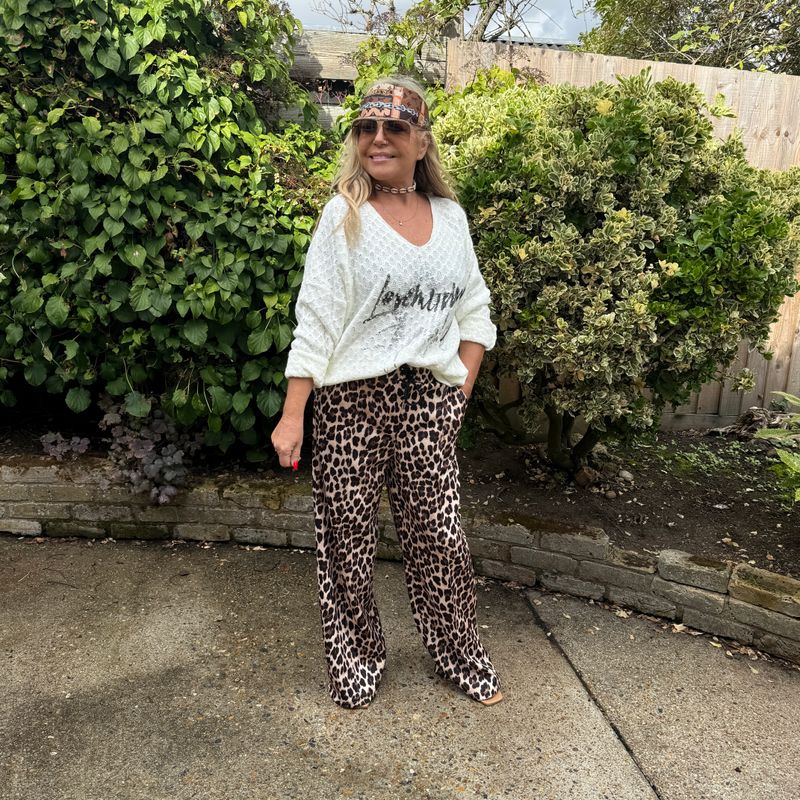 Love Jumper ( winter white)