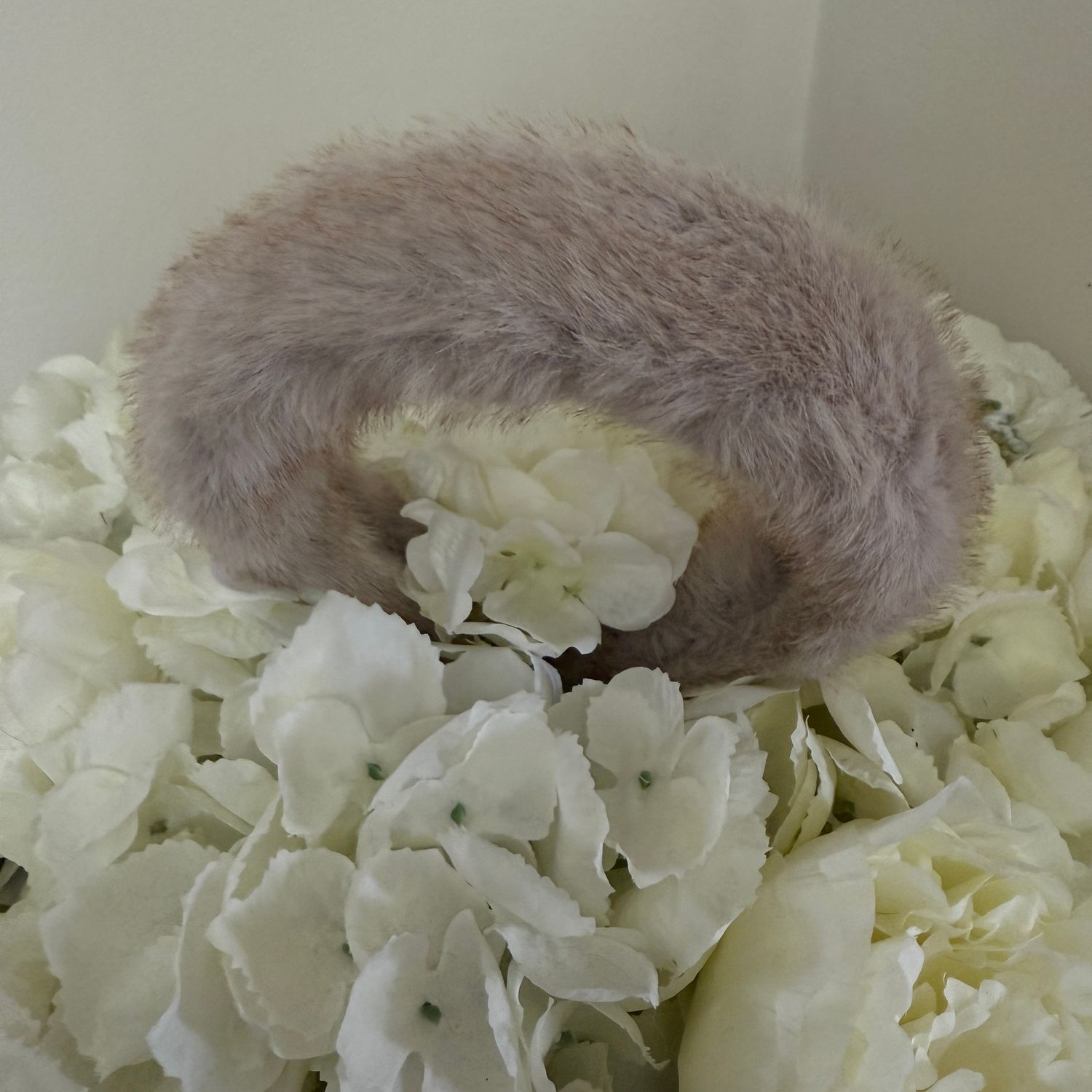 Mink Hair Band (beige)