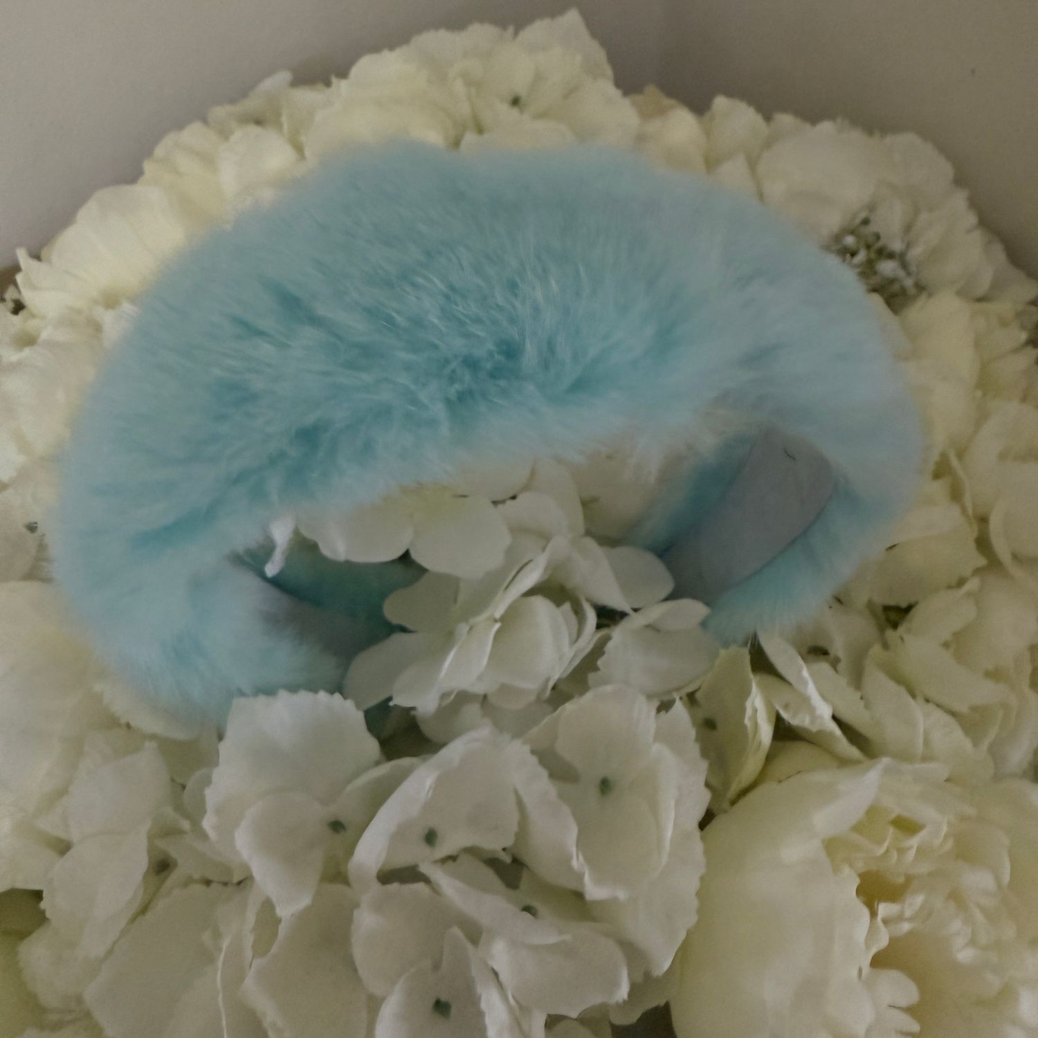 Mink Hair Band (turquoise)