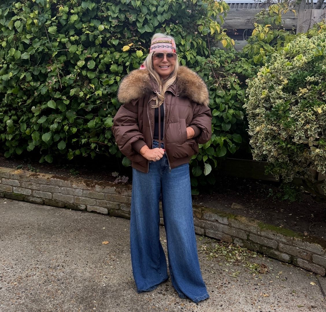 Raccoon &amp; Duck Down Puffer Jacket (brown)