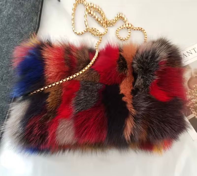 Fox Fur Bag