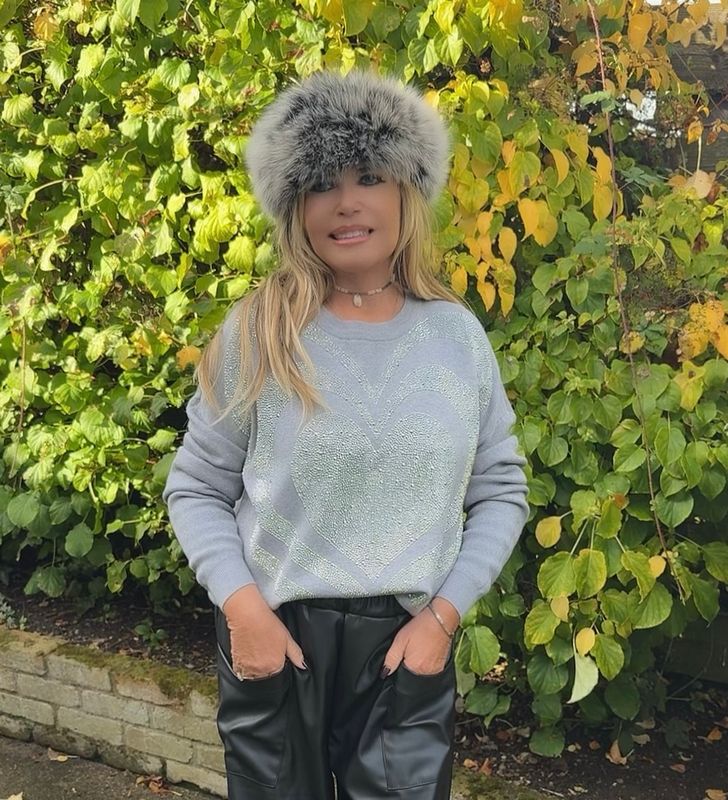 Super Sparkly Knit (grey)