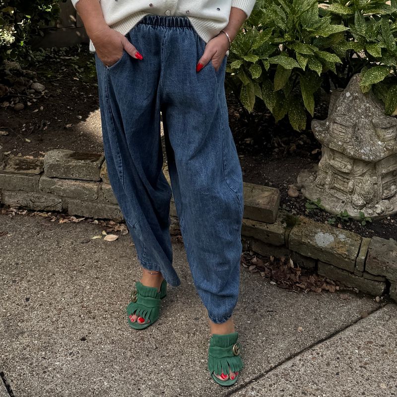 Heavy Denim Pocket Jeans