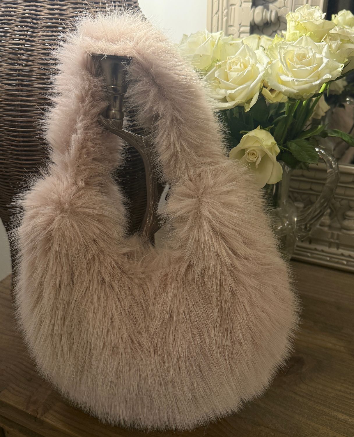 Fur Bag (beige)