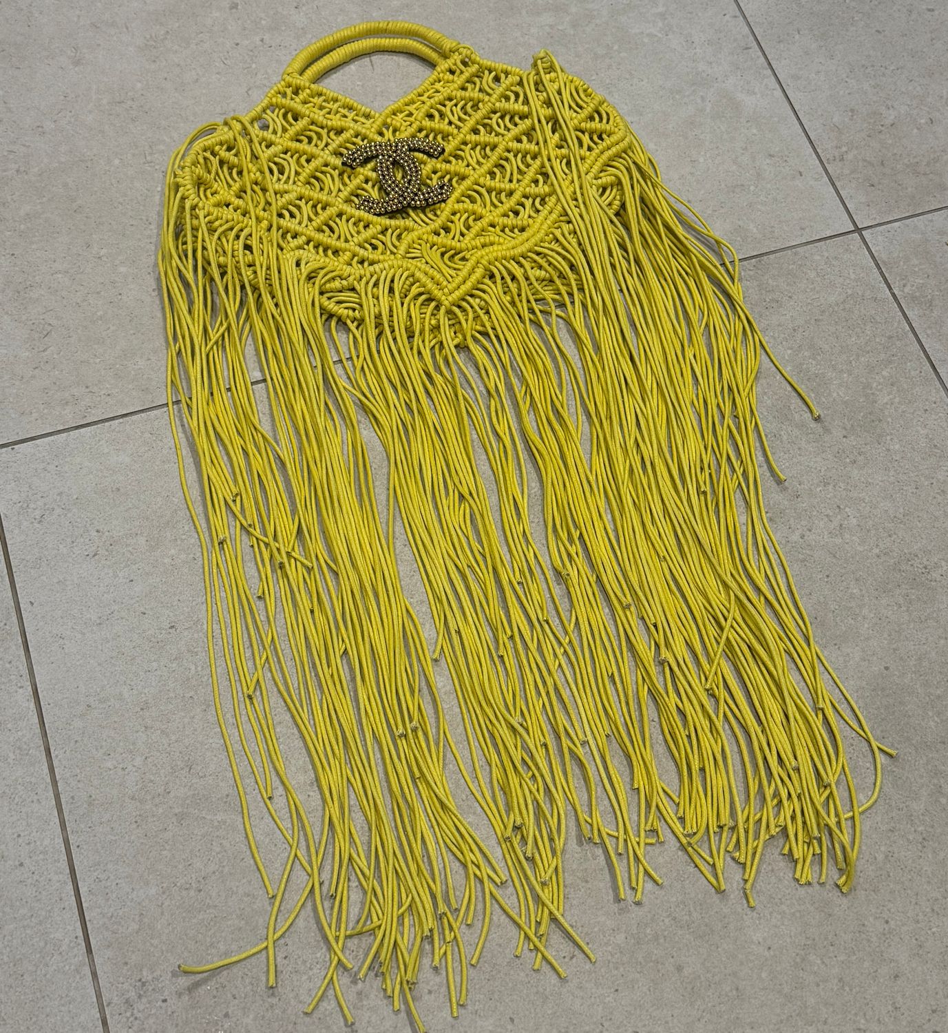 Tassel Bag ( yellow)