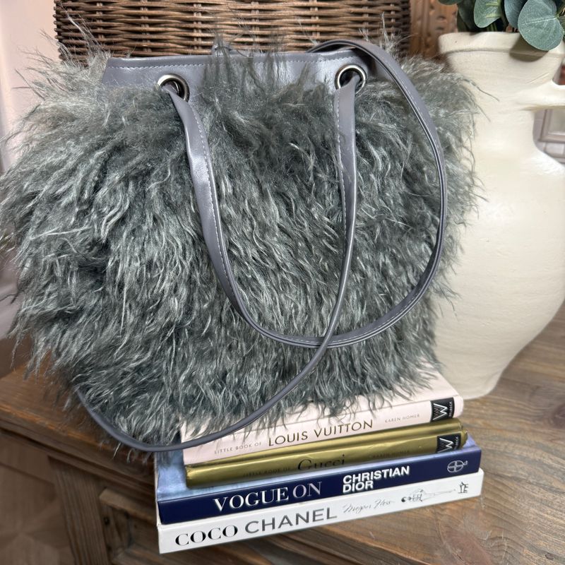 Grey Cross Body Dorothy Bag