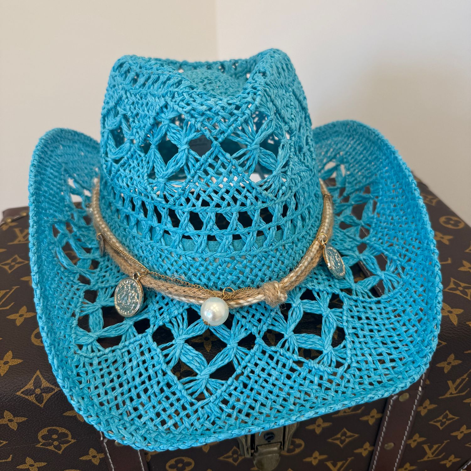 Turquoise Cowboy Hat