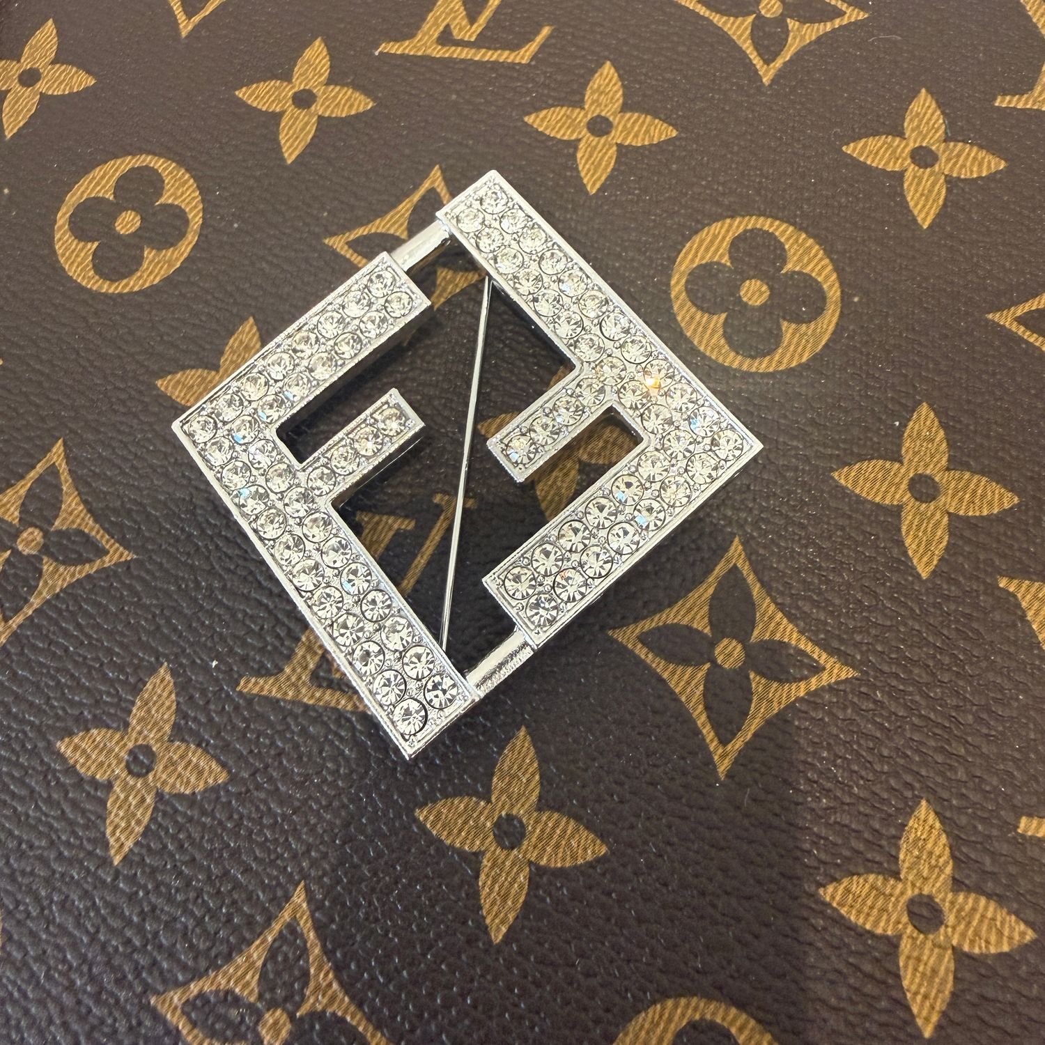F Brooch