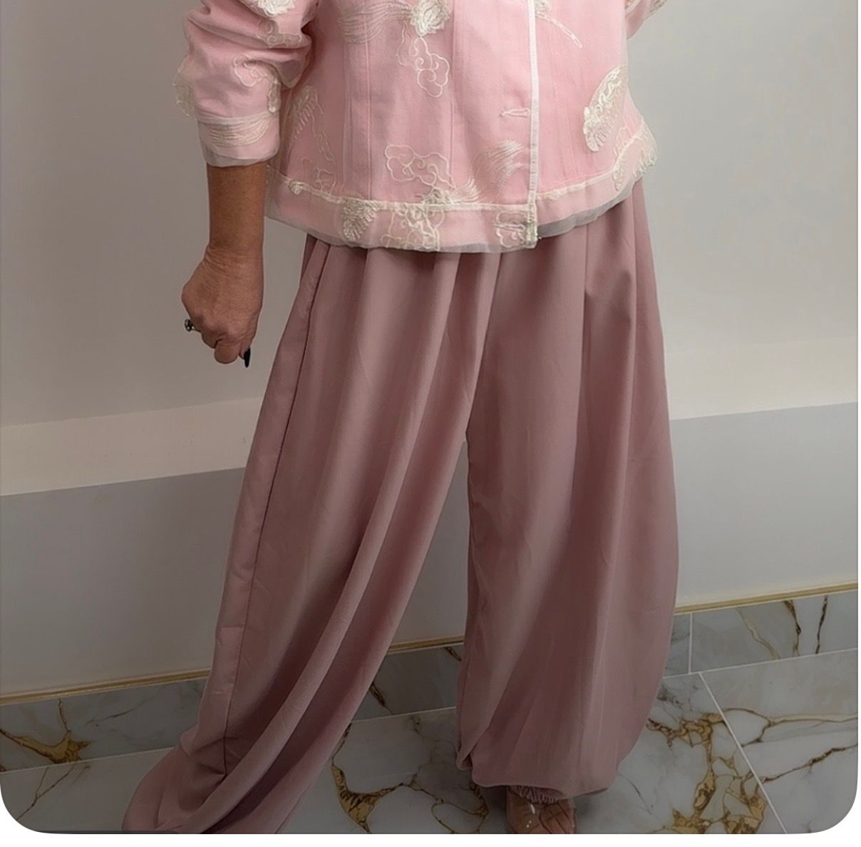 Pink Aladdin Trousers
