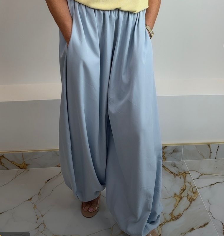 Blue Aladdin Trousers