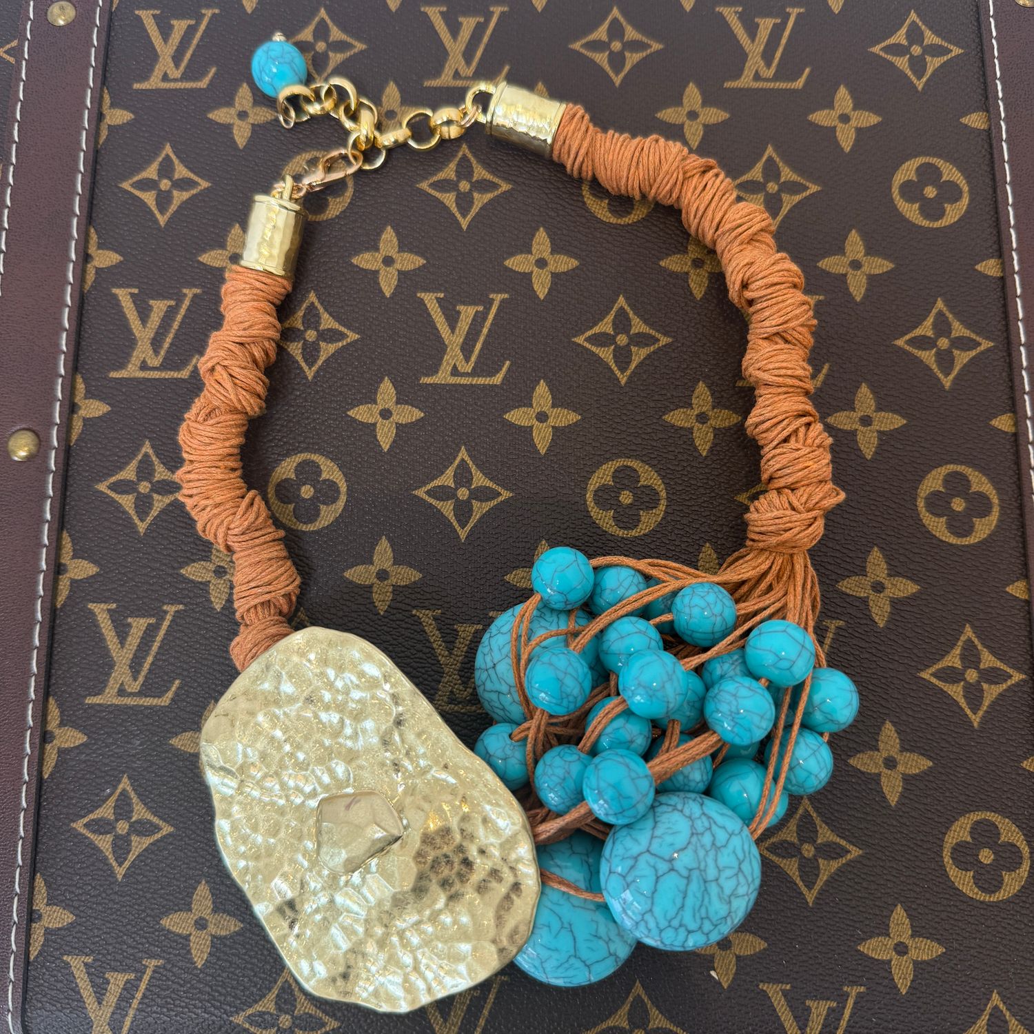 Turquoise Beaded Necklace