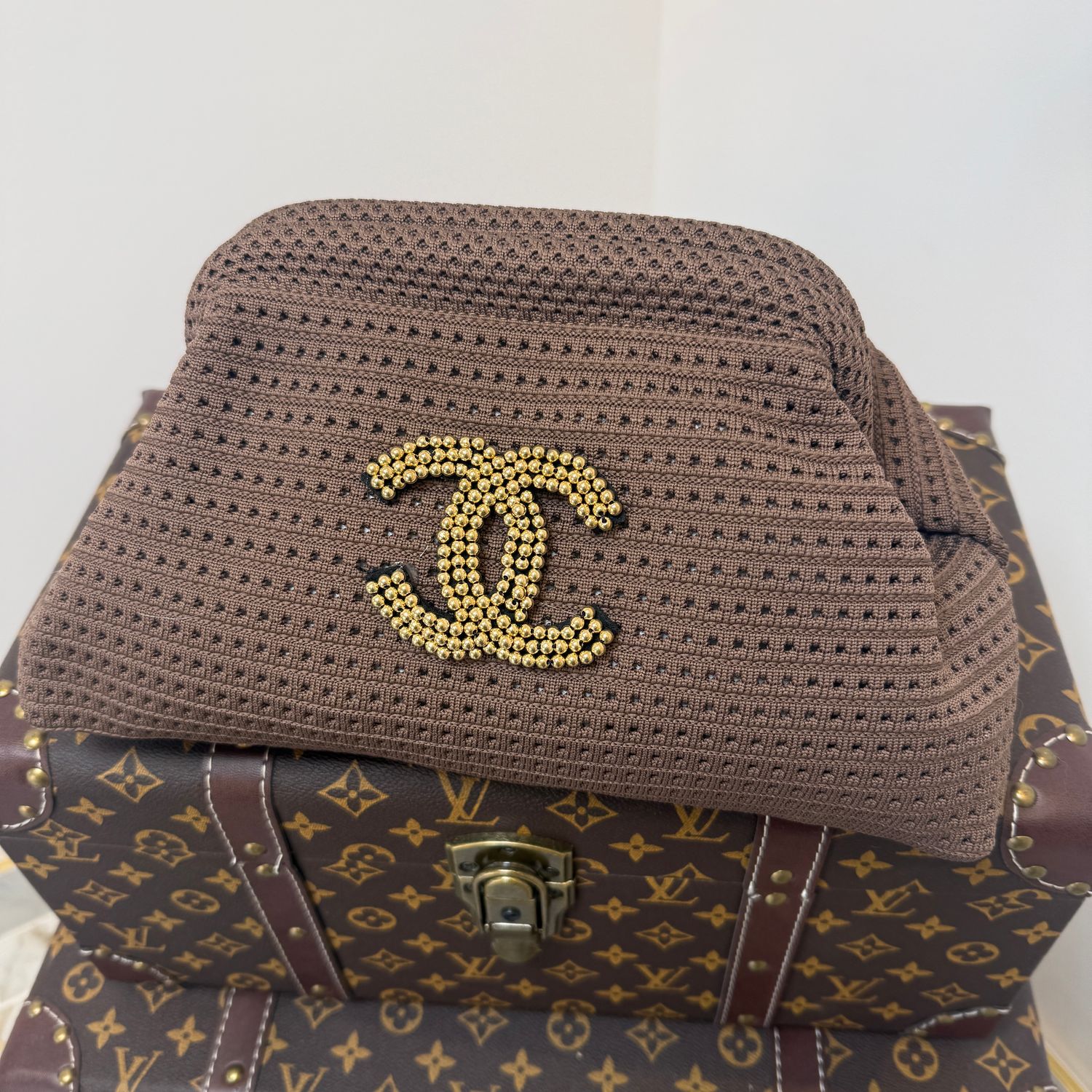 Brown Clutch