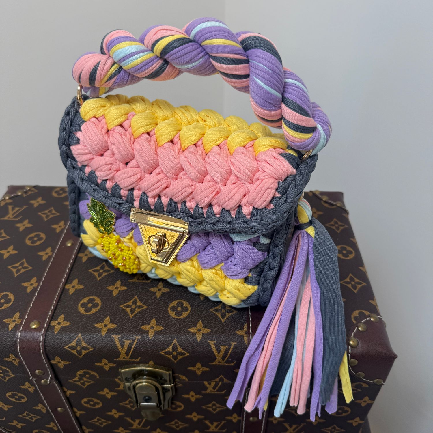 Pineapple Bohemian Bag