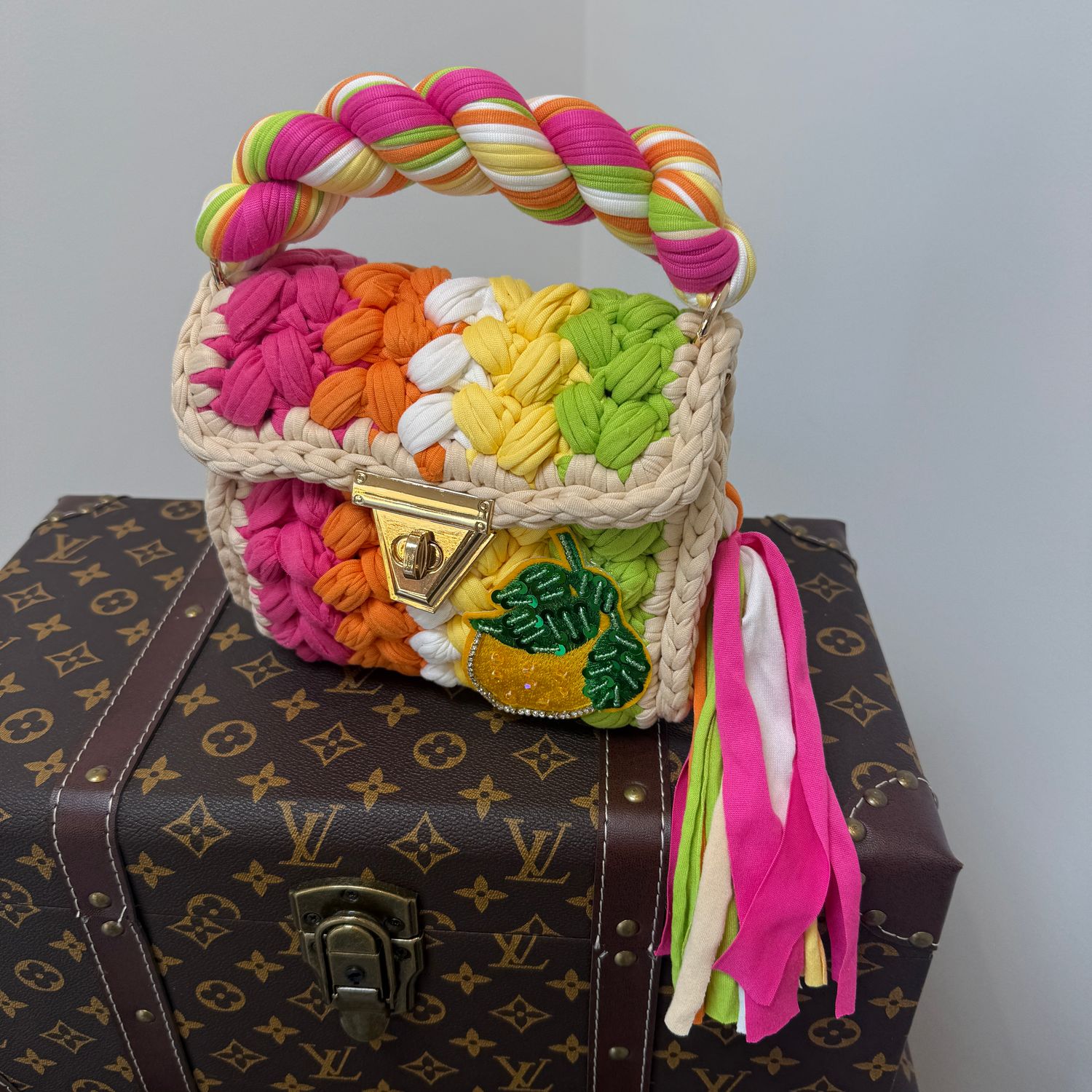 Lemon Bohemian Bag