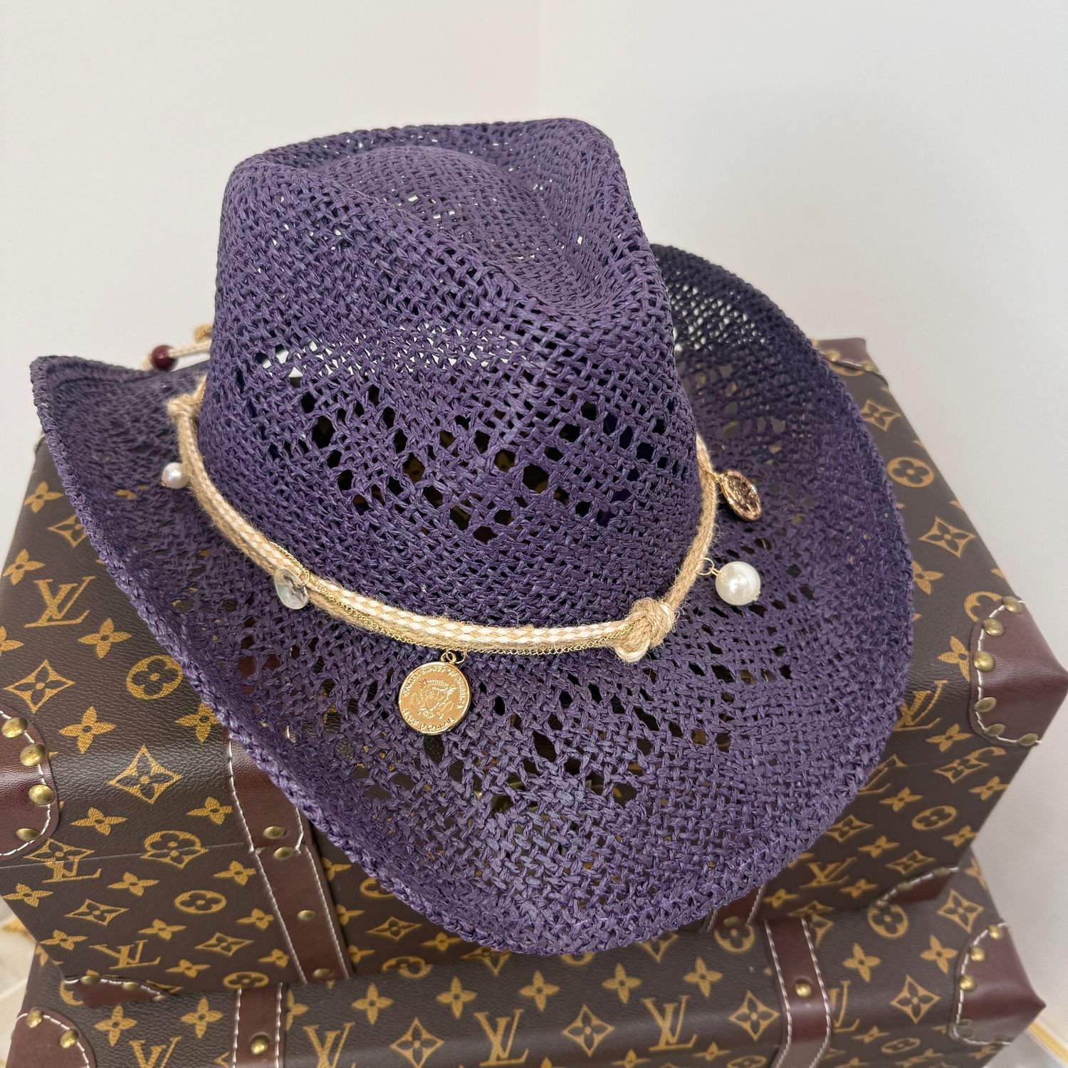 Cowboy Hat ( aubergine )