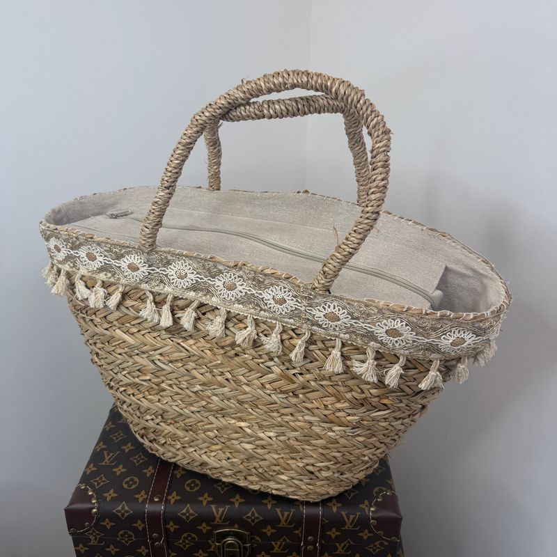 Tassel Boho Beach Bag