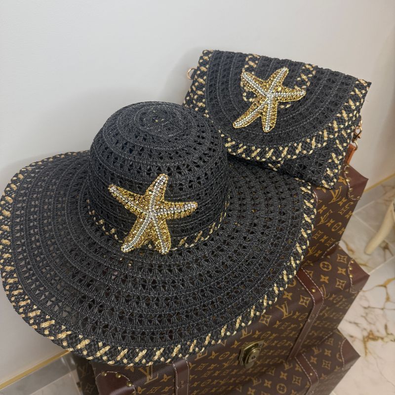 Starfish Set (black &amp; gold)