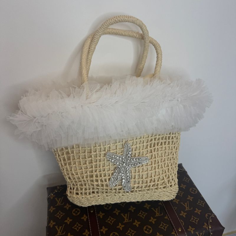 Tulle Bag ( white)