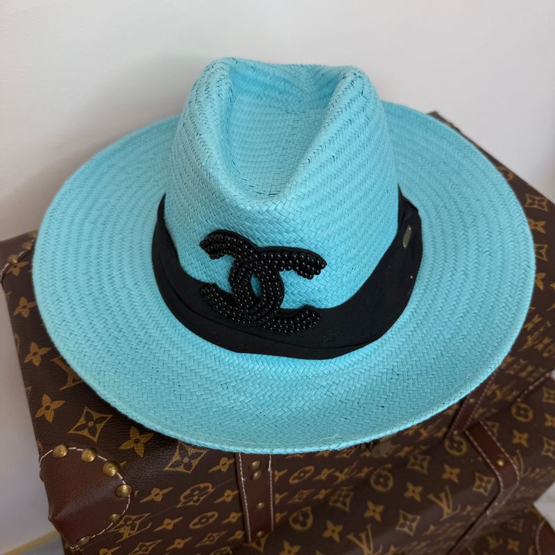 Turquoise Fedora Hat