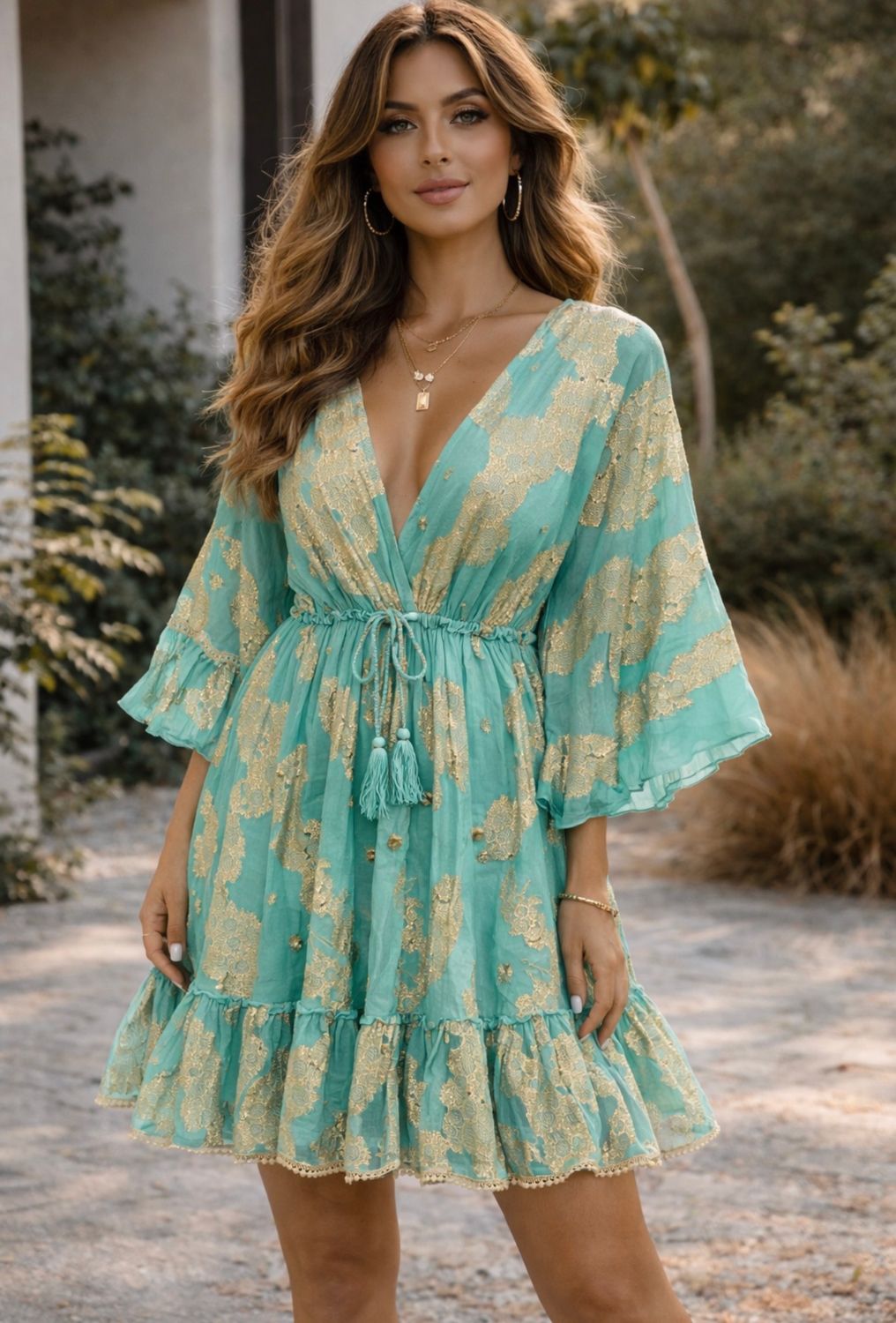 Dolly Dress (turquoise)