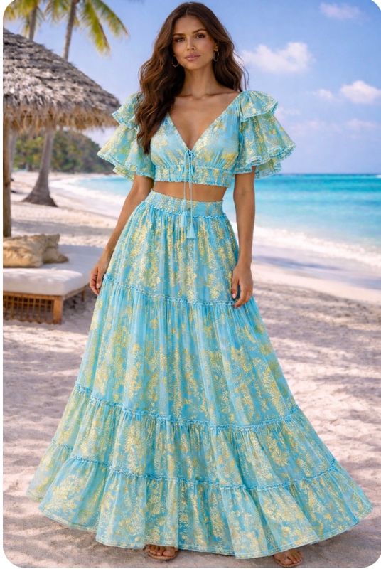 Two Piece Set (turquoise)