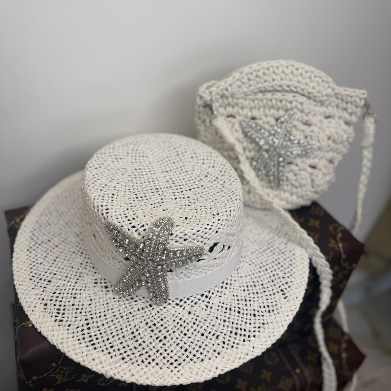 Crochet Bag ( white)