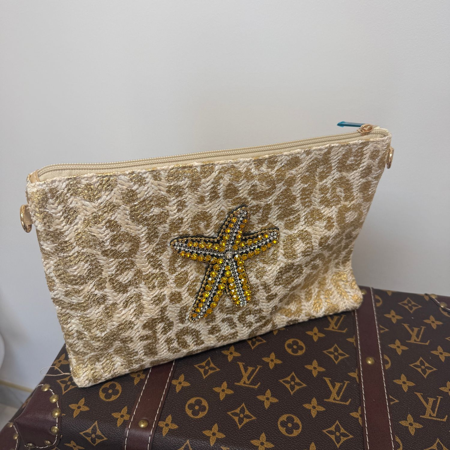 Leopard Clutch