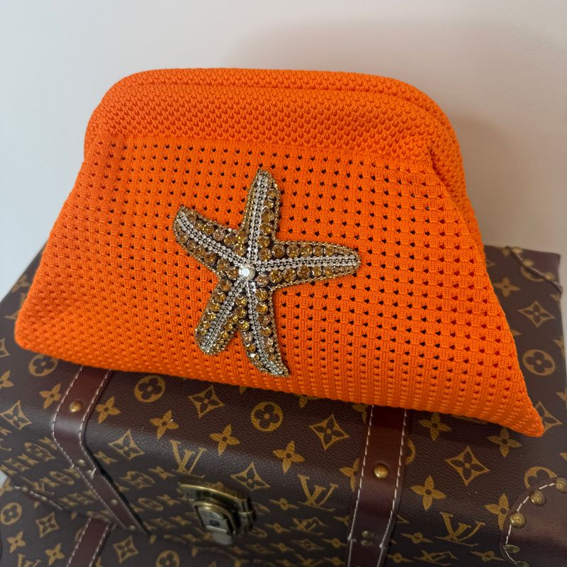 Orange Clutch