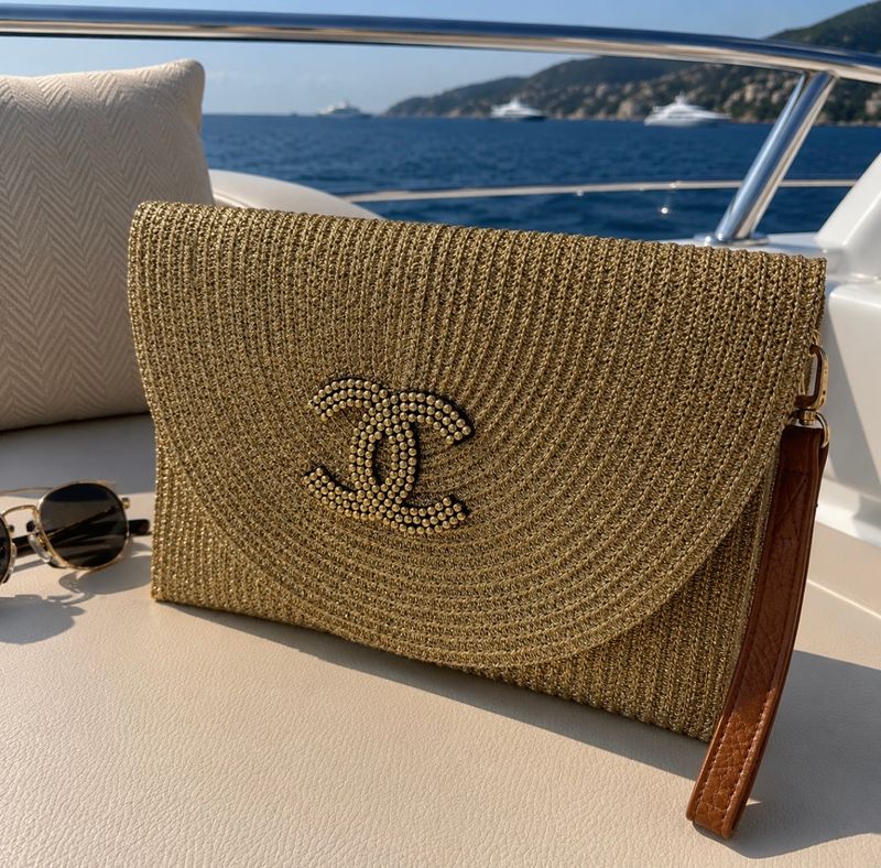 Gold Lurex Clutch