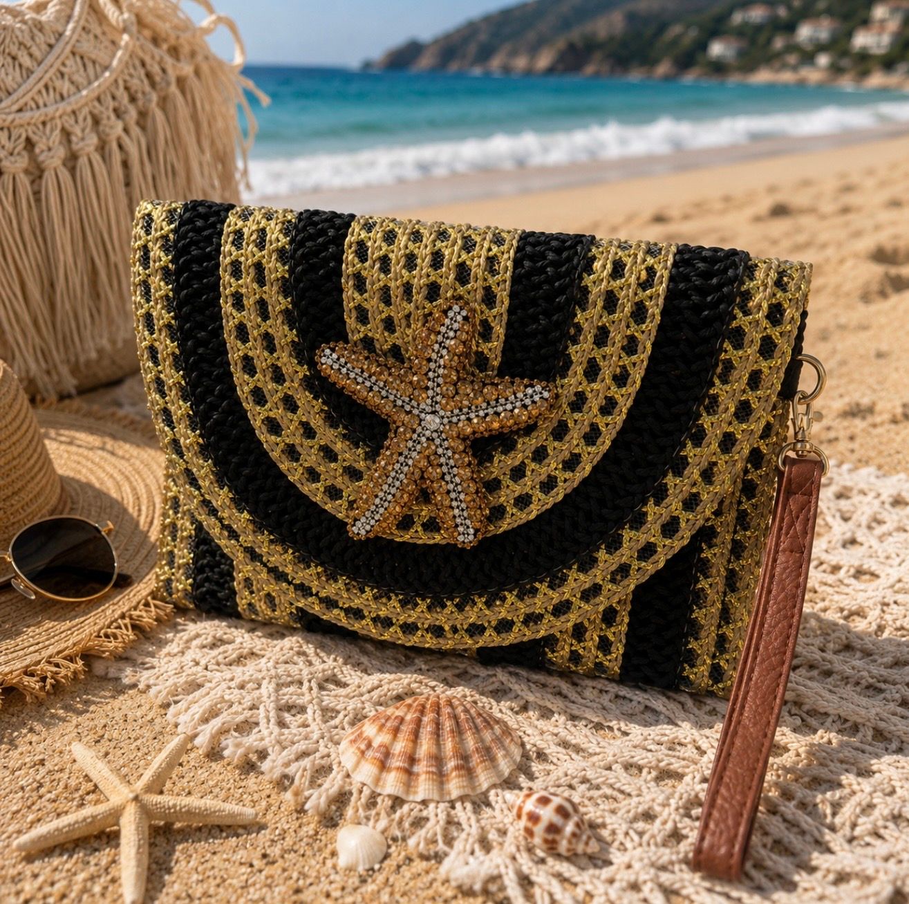 Black &amp;  Gold Lurex