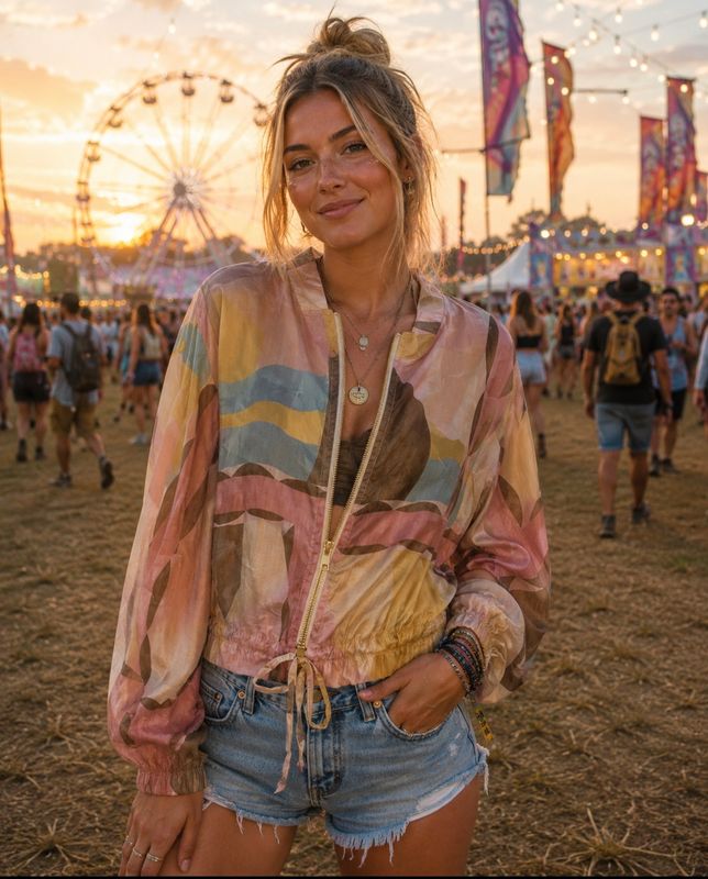 Bomber Jacket ( pink)