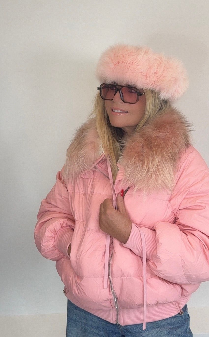 Baby Pink Down Puffer
