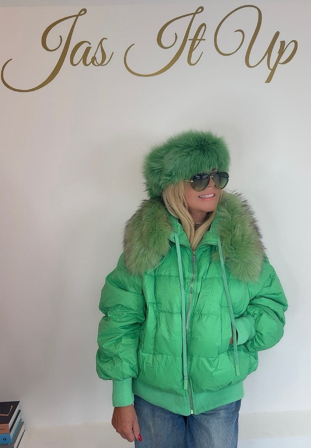 Green Down Puffer