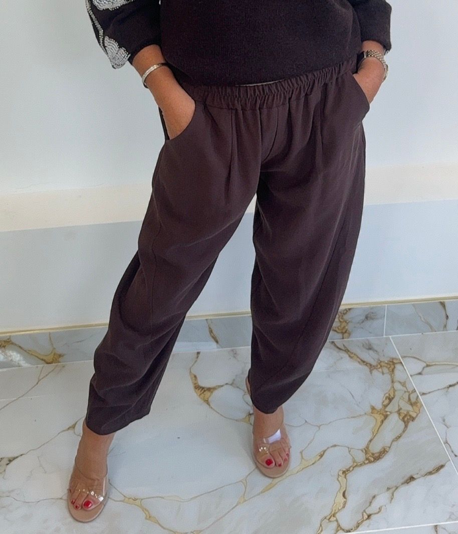 Quirky Trouser ( brown)