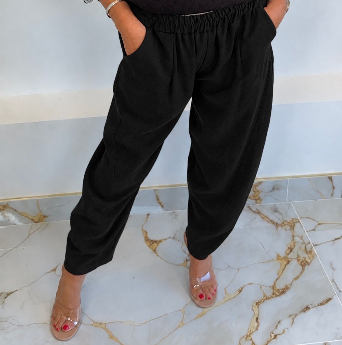 Quirky Trouser ( black)