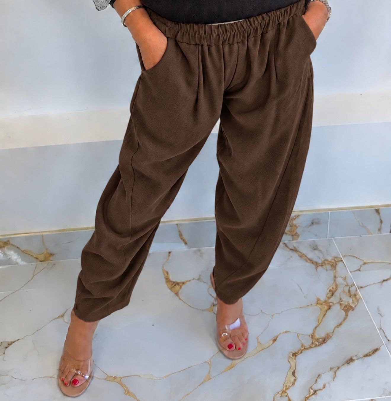 Quirky Trouser ( mocha )
