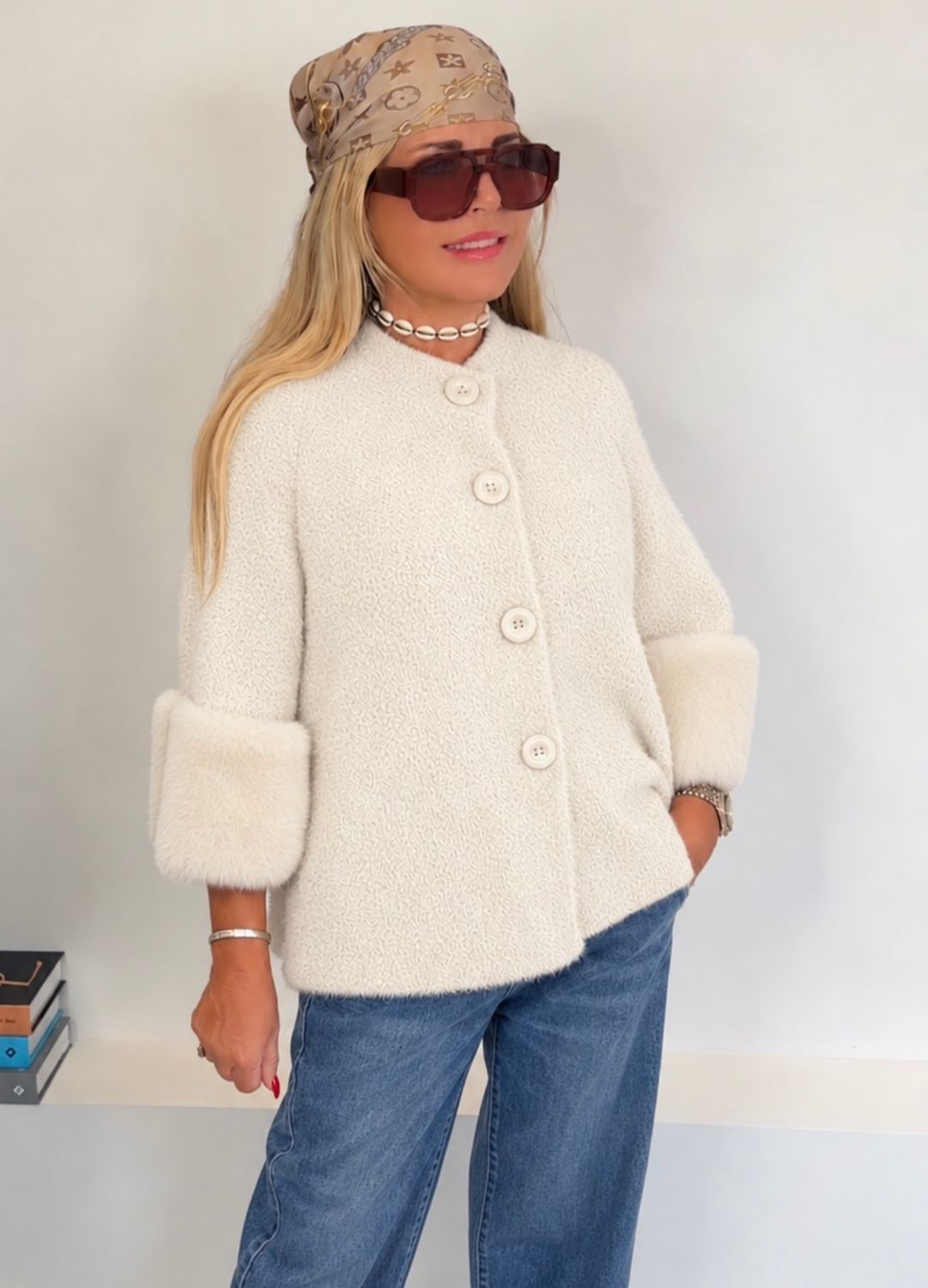 Classic Jacket ( winter white )