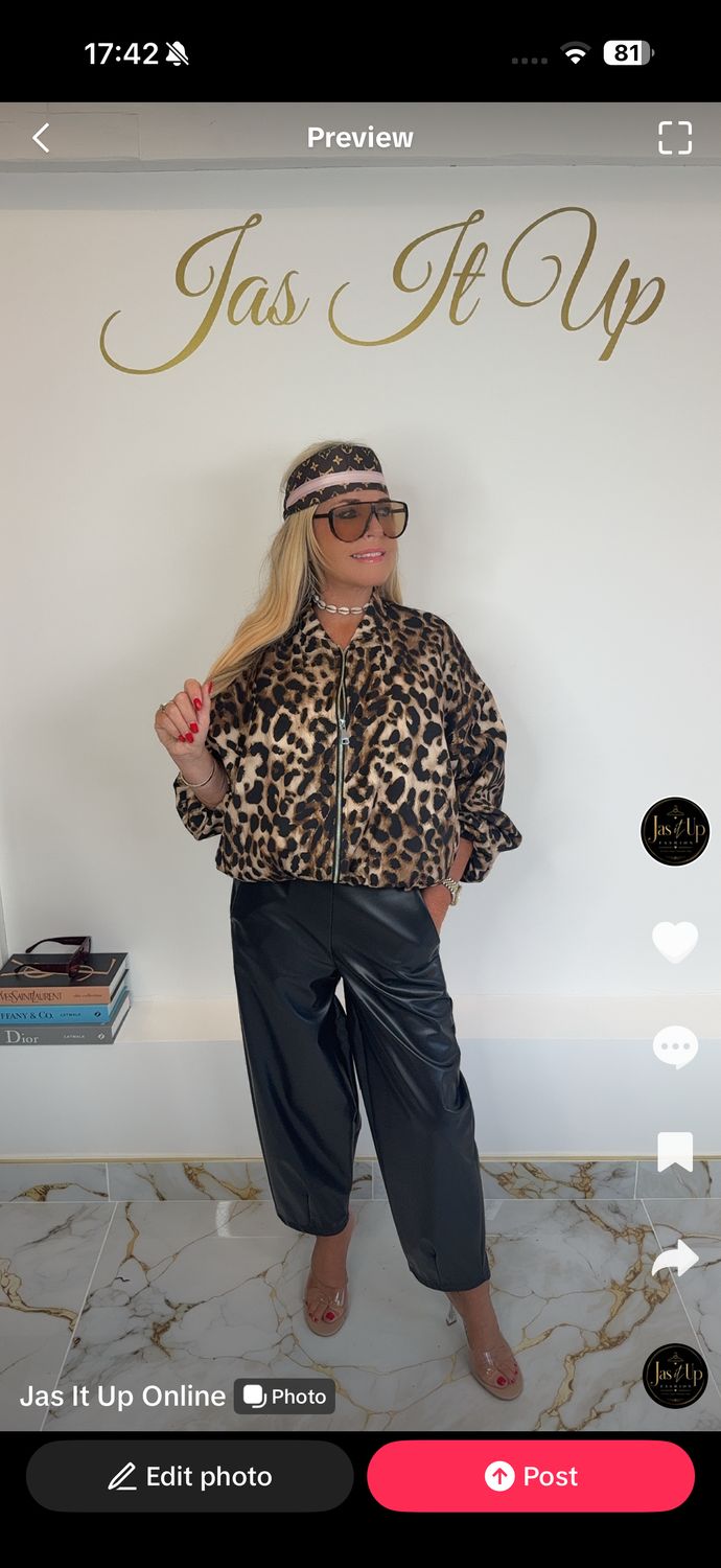 Leopard Jacket