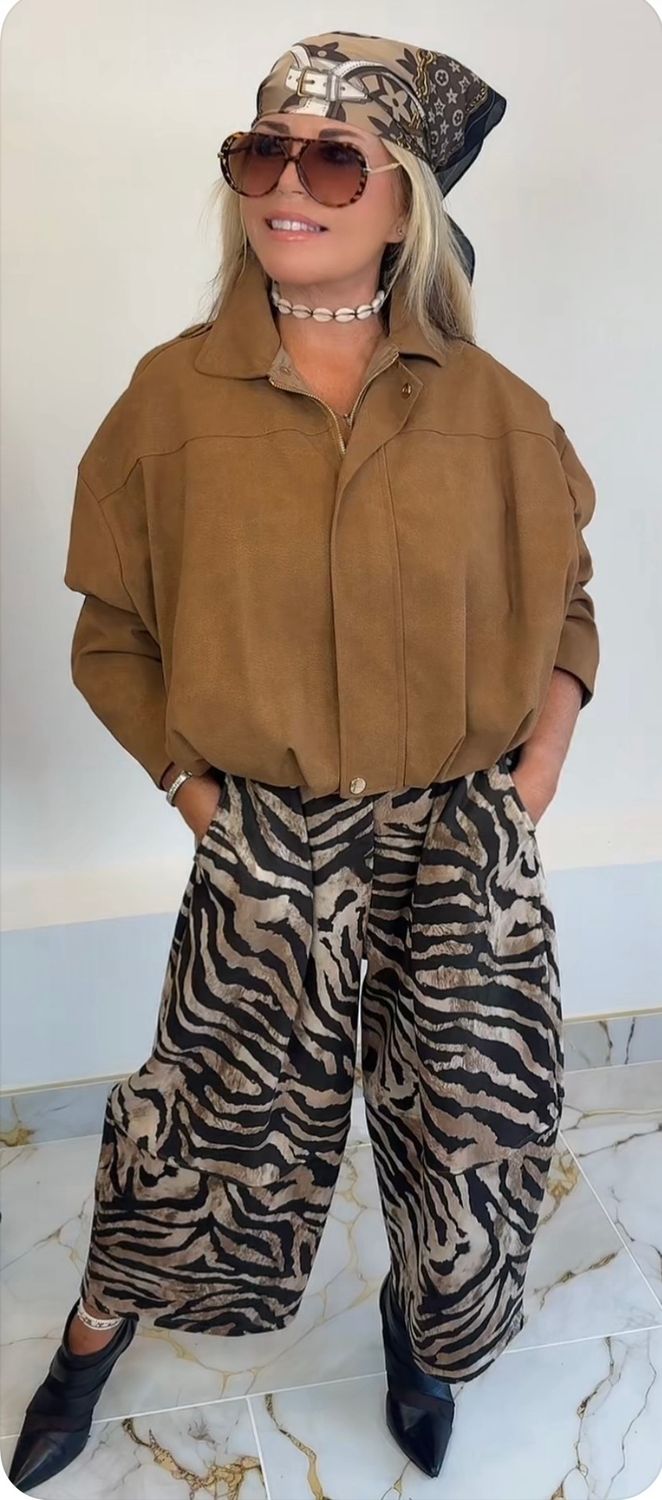 Suedette Jacket ( tan)