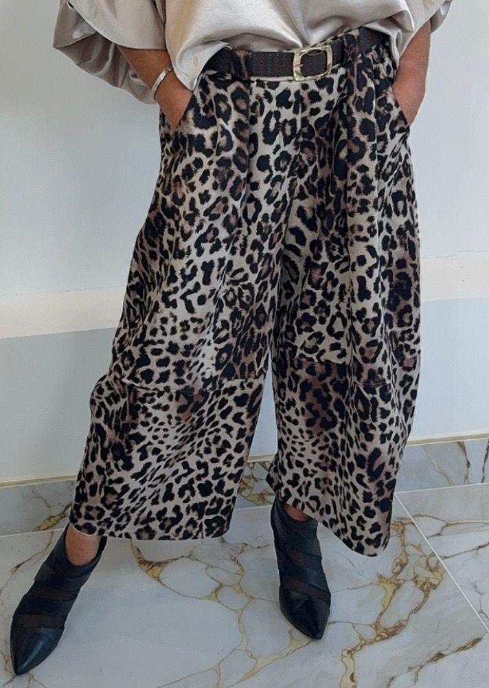 Leopard Trousers