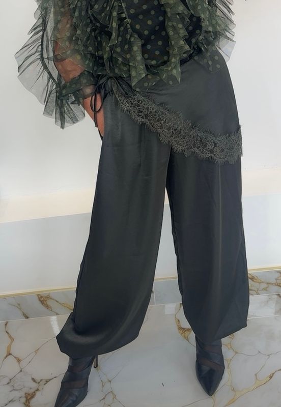 Silk Trouser With Wrap