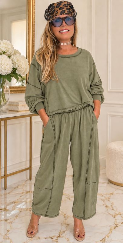 Quirky Lounge Set ( khaki)