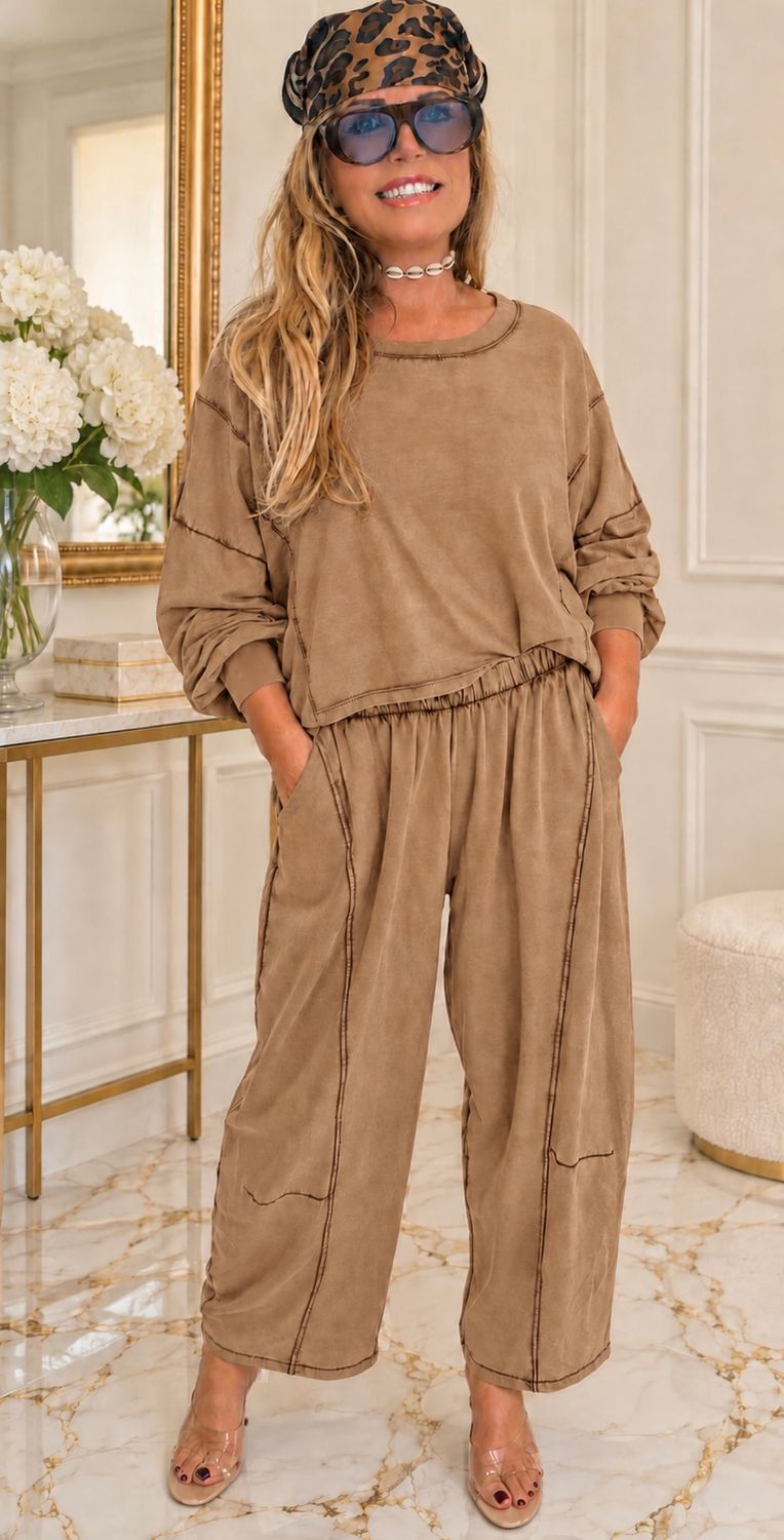 Quirky Lounge Set ( camel)