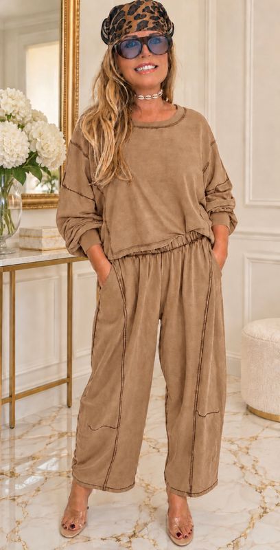 Quirky Lounge Set ( camel)