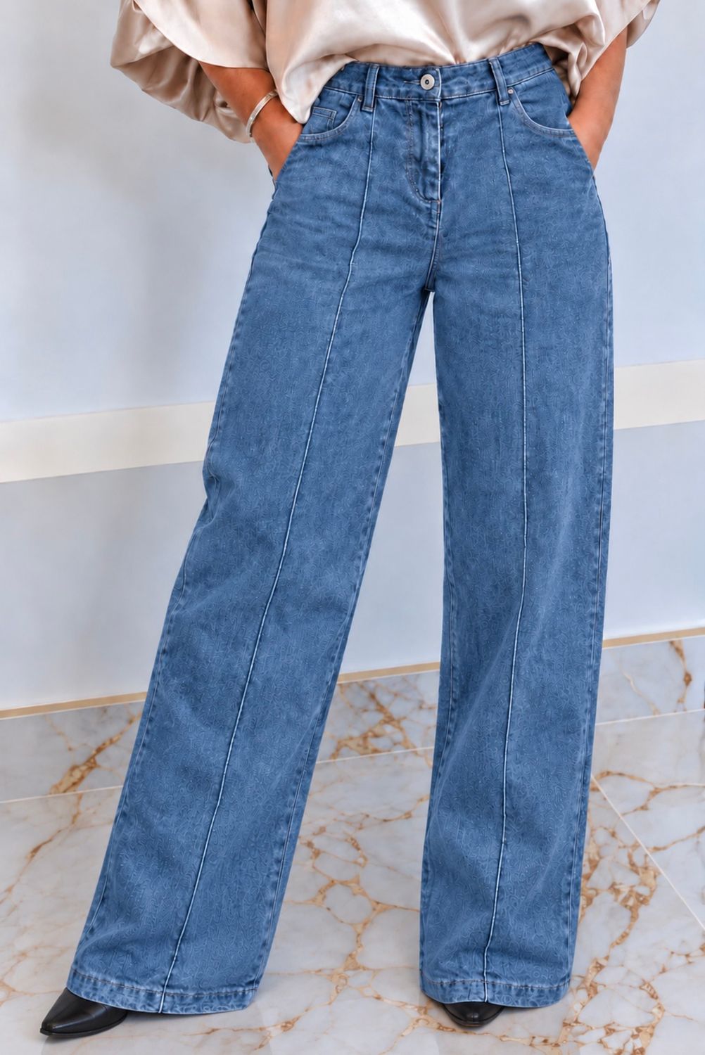 Straight Leg Jeans