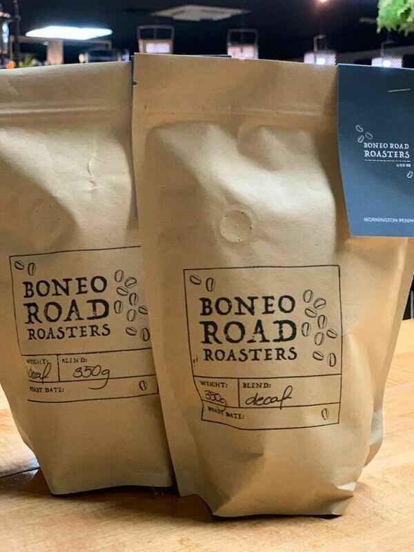 Decaf Coffee Beans - Boneo Road Roasters (200gm)
