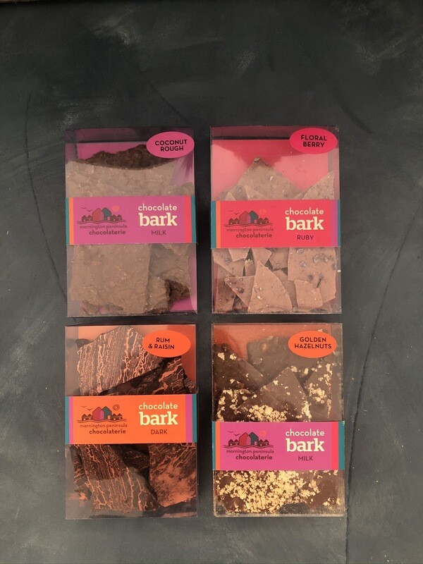 Coconut Rough (milk) Chocolate Bark - Mornington Peninsula Chocolaterie